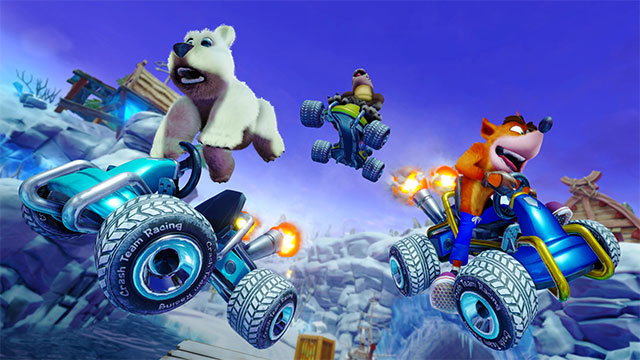 Lệnh Crash Team Racing cho PS4