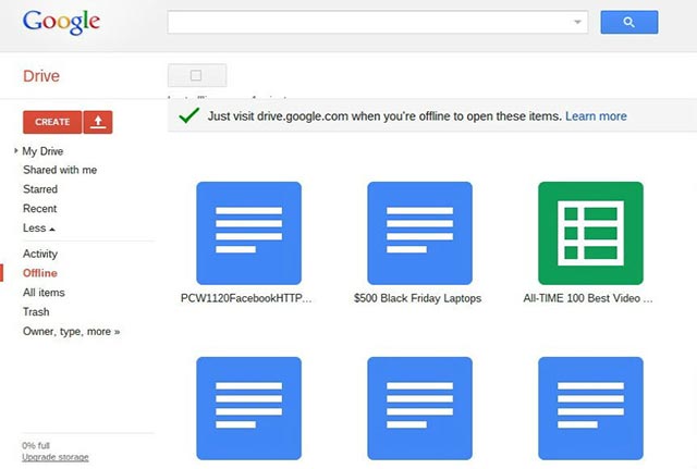 Làm việc ngoại tuyến