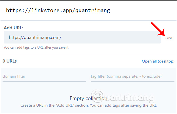 Nhập link chia sẻ