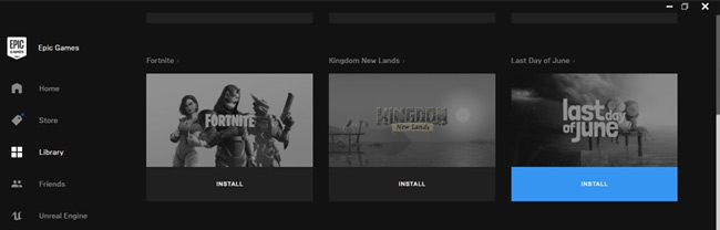 Kích vào ảnh đại diện của Last Day of June