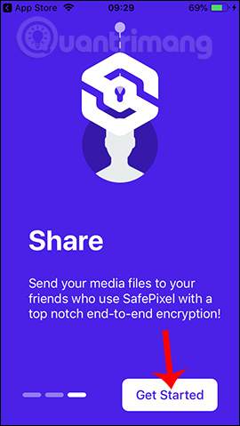 Sử dụng ứng dụng