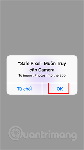 Truy cập máy ảnh