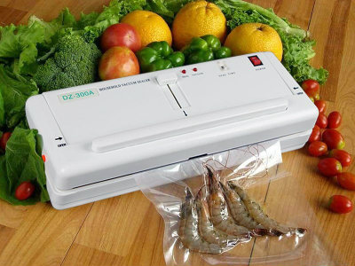 Máy hút chân không không kén túi có thể dùng với túi 2 mặt trơn.