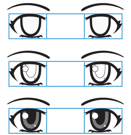 TUT] Tổng hợp cách tô màu mắt Chibi - Kawaii Hohoemi | Mắt, Màu mắt, Chibi