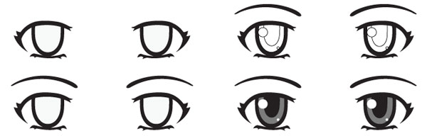 vẽ hộ mình mắt anime nha, như pic dưới hoặc có thể khác, miễn là phải có  màu câu hỏi 492270 - hoidap247.com