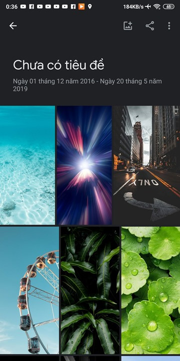 Chế độ nền tối trên Google Photos 1 2