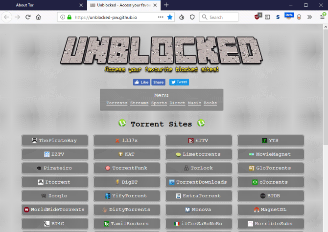 Trình duyệt PirateBrowser