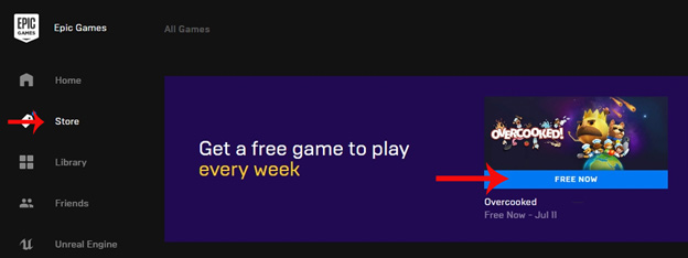 Kích vào ảnh đại diện của Overcooked