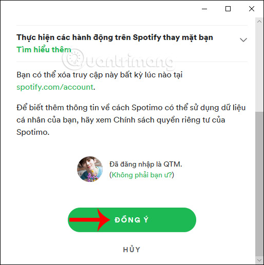 Truy cập tài khoản