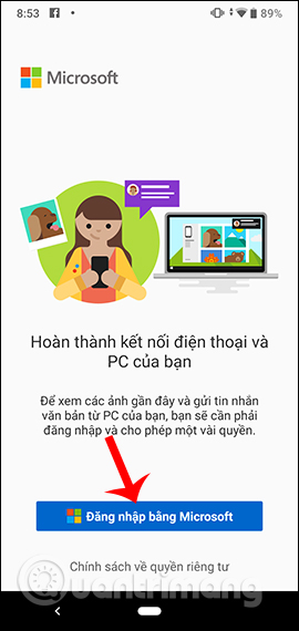 Truy cập Microsoft