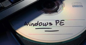 Cách tạo đĩa cứu hộ Windows PE