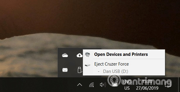 Cách rút ổ đĩa flash trên Windows 10