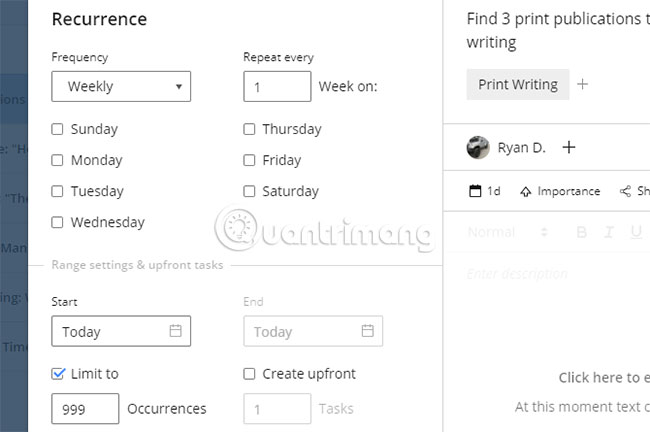 Wrike linh hoạt hơn một chút so với hầu hết các ứng dụng việc cần làm khác