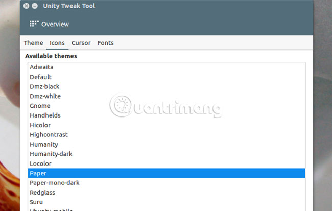 Áp dụng theme Unity mới