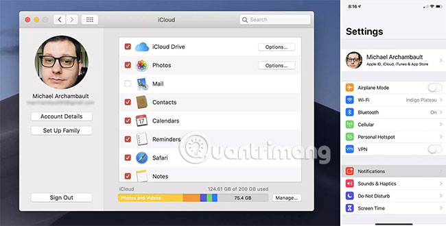 Đảm bảo bạn đang sử dụng một Apple ID duy nhất