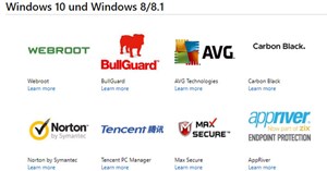 Chọn phần mềm diệt virus nào để cài trên Windows 10/8.1/7 và đây là khuyến nghị của Microsoft