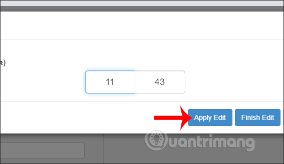 Chỉnh sửa lại đồng hồ
