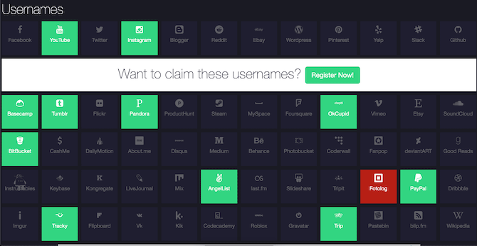 Tìm tất cả các tài khoản trực tuyến với tên người dùng