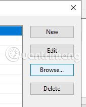 Nhấp vào Browse và điều hướng đến vị trí mà trước đó bạn đã lưu thư mục Platform-tools