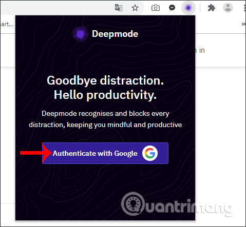 Đăng nhập tài khoản Google