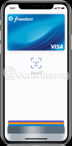 Dùng Face ID để mua hàng