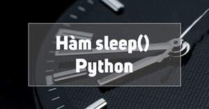 Hàm sleep() trong Python