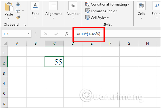 Cách sử dụng phép trừ trong Excel - Ảnh minh hoạ 5