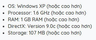 Cấu hình đề nghị để chiến mượt game FootLOL: Epic Fail League