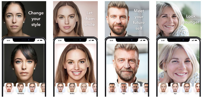 Ứng dụng FaceApp không xử lý hình ảnh trực tiếp trên smartphone mà xử lý bằng trí tuệ nhân tạo trên nền tảng đám mây