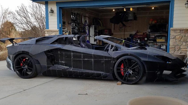 Chiếc xe Aventador do Backus tạo ra nhờ công nghệ in 3D 3