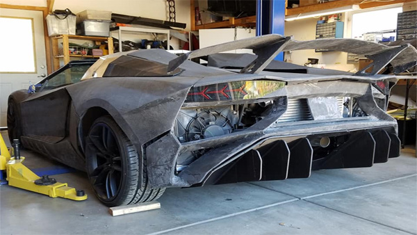 Chiếc xe Aventador do Backus tạo ra nhờ công nghệ in 3D 5