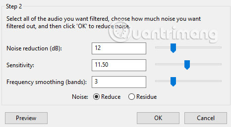 Cách loại bỏ tiếng ồn khỏi file âm thanh bằng Audacity