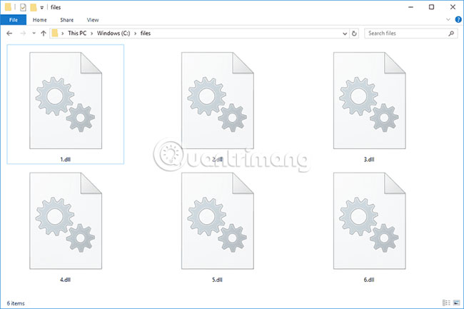 File trên các trang web tải DLL không được phê duyệt nguồn