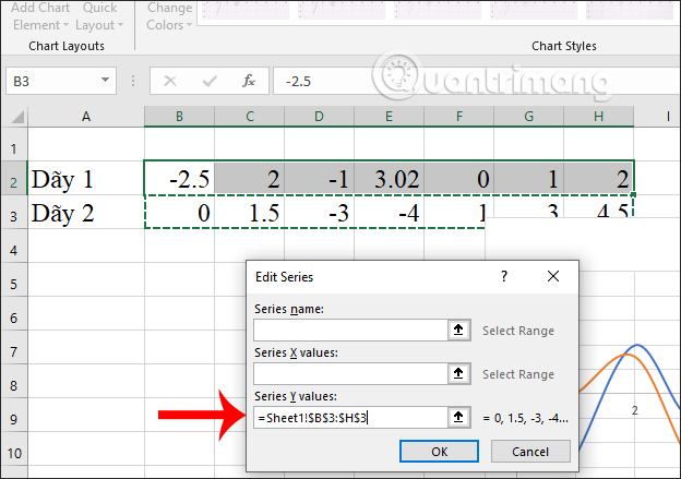 Cách vẽ đồ thị hàm số trong Excel - Ảnh minh hoạ 7