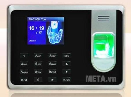 Máy chấm công vân tay và thẻ GIGATA T8