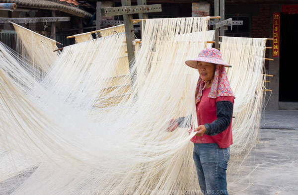 Không phải sợi dệt đâu, mì sợi của người Đài Loan đó