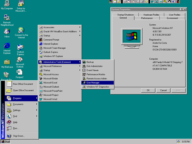 Windows NT 4