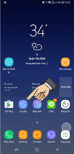 Kích hoạt tính năng gửi tin nhắn khẩn cấp trên Galaxy S8 1