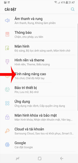 Kích hoạt tính năng gửi tin nhắn khẩn cấp trên Galaxy S8 2