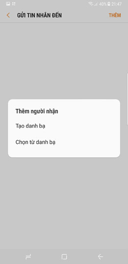 Kích hoạt tính năng gửi tin nhắn khẩn cấp trên Galaxy S8 5