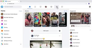 Facebook cập nhật giao diện mới cho Messenger phiên bản máy tính, thiết kế tối giản, phông nền trắng tinh khôi