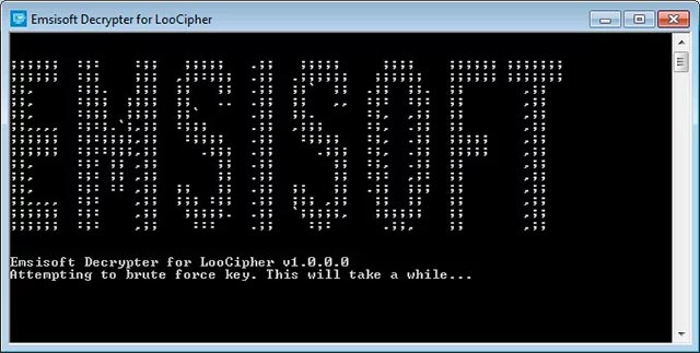 Quá trình lấy key giải mã LooCipher ransomware