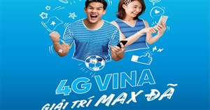 Xem phim, chơi game 'thả ga' Data với 4 gói cước Data Bundle mới của VinaPhone