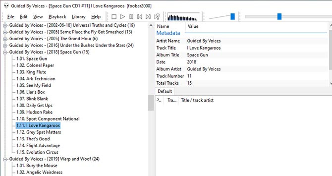 Phần mềm Foobar2000