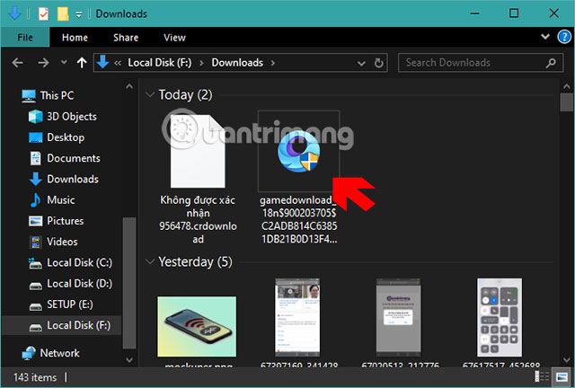 File cài đặt Game Loop