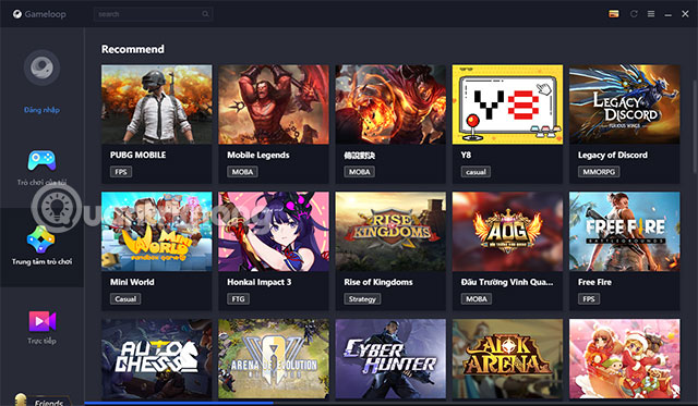 Trung tâm trò chơi GameLoop