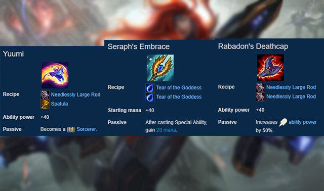 Lên trang bị cho Aatrox/Miss Fortune