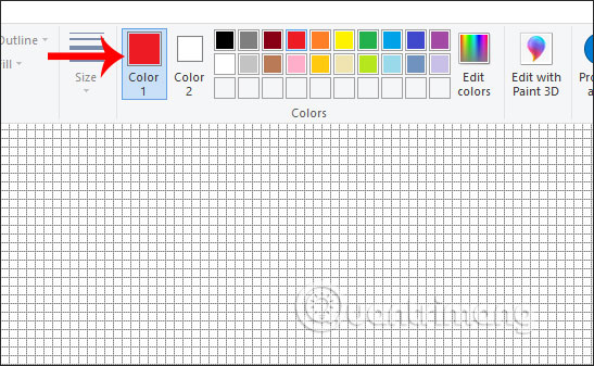 Cách vẽ ảnh Pixel Art bằng Paint