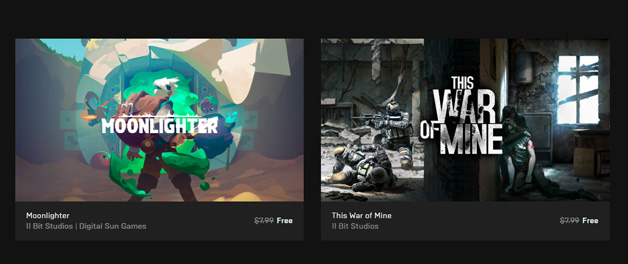 Chọn một trong hai tựa game Moonlighter hoặc This War of Mine