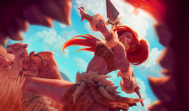 Nidalee tướng 1 vàng DTCL